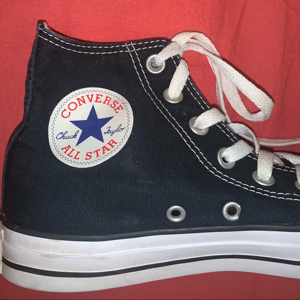 HIGH TOP BLACK CONVERSE